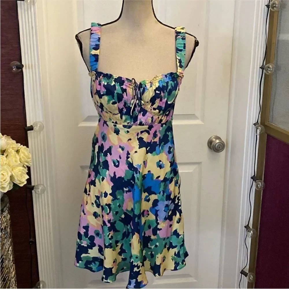 NWT Nicholas 100% viscose mini dress, US2